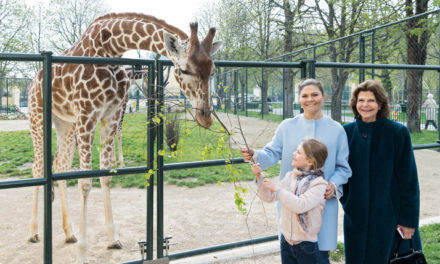 Schwedische Königsfamilie auf Zoobesuch in Wien