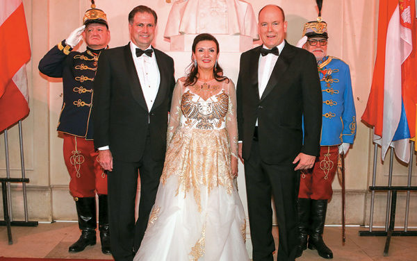 Fürst Albert II. von Monaco in Wien geehrt